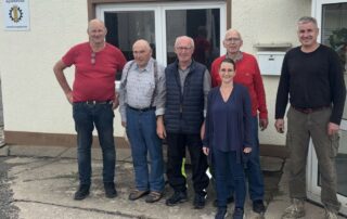 Münsterländer im sächsischen Haßlau